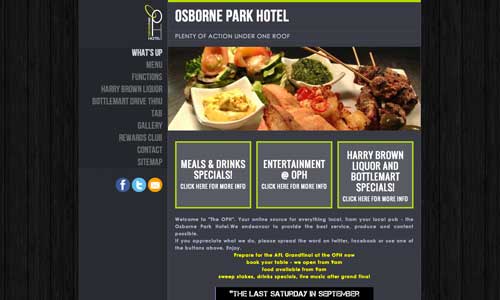 Osborne Park Hotel Website